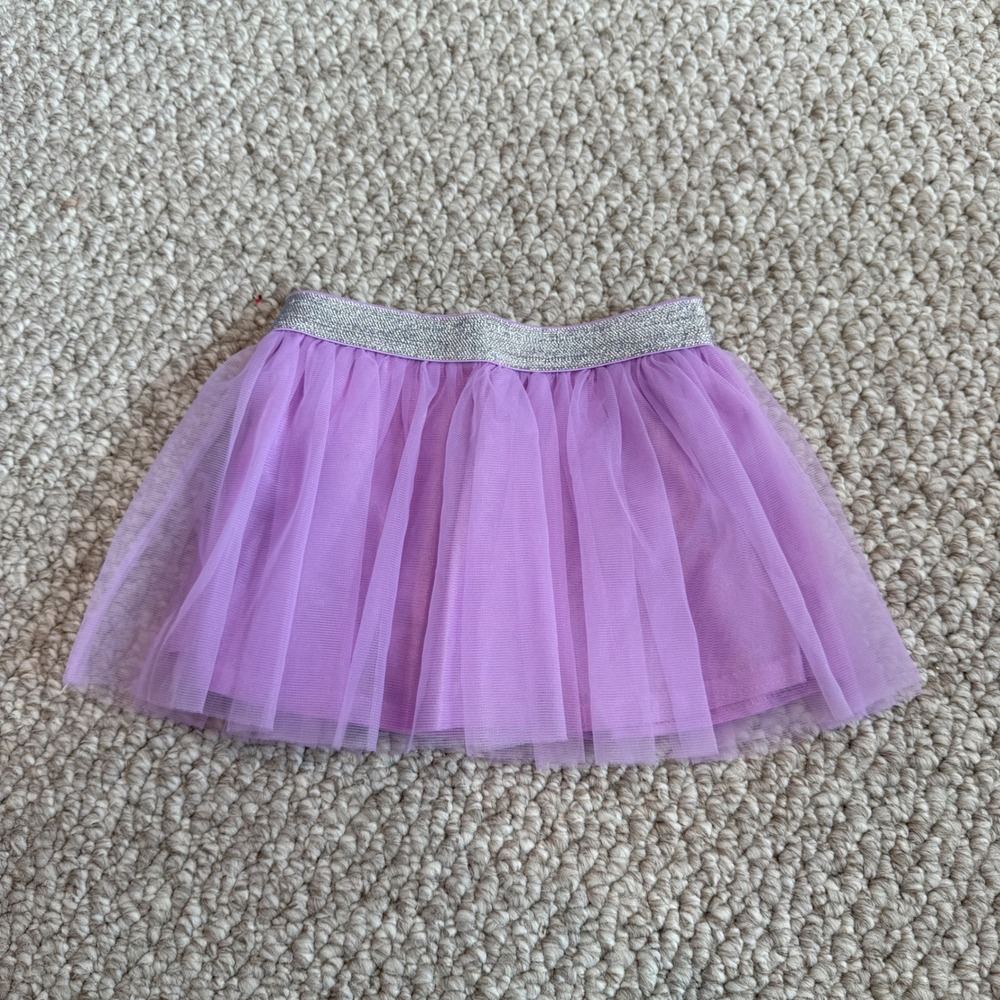 Garanimals Baby Girls Purple Tulle Tutu Skirt Size 6-9 Months